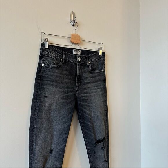 Agolde-Sophie Hi Rise Skinny In Silence (Size:28) - Picture 5 of 10